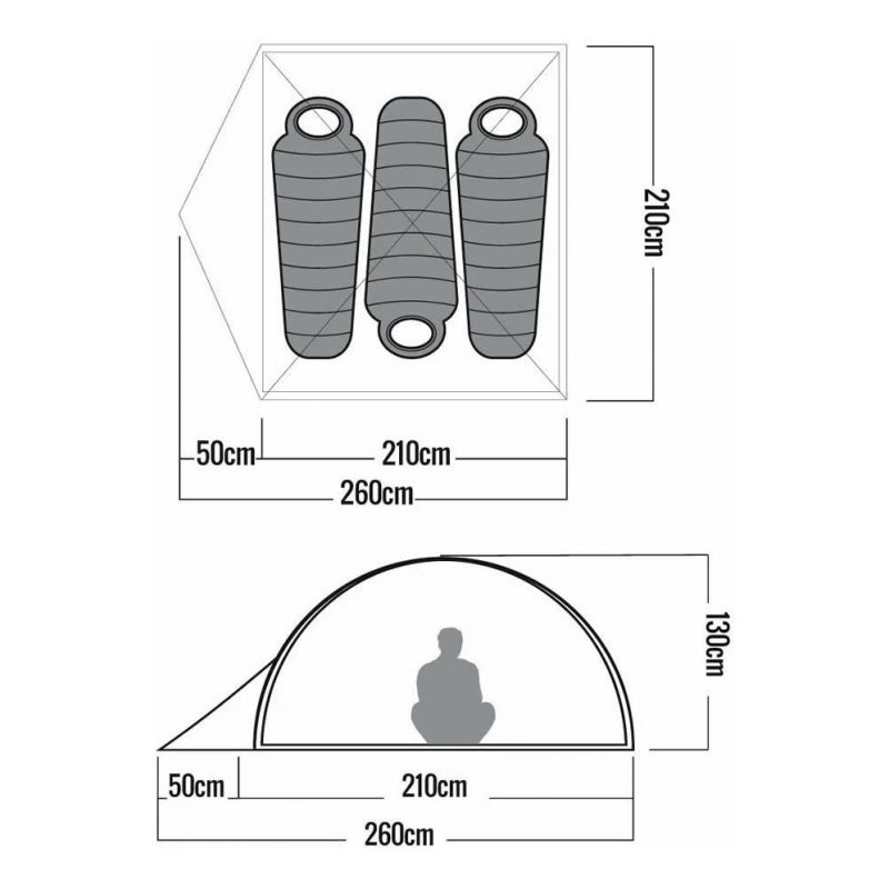 Carpa Waterdog Dome II